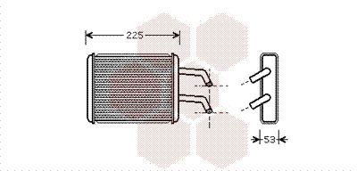 VAN WEZEL Siltummainis, Salona apsilde 83006109